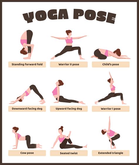 Pdf Printable Yoga Poses Chart
